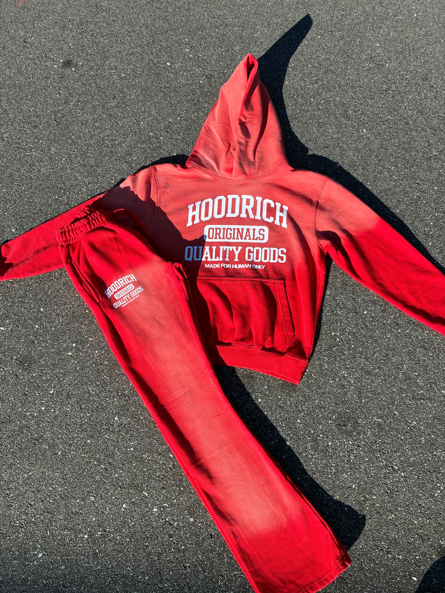 Red “Quality Goods” Stacked Set