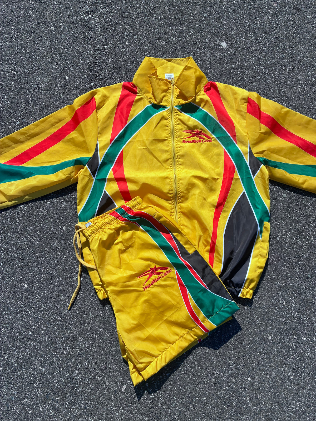 Juneteenth Windbreaker Set