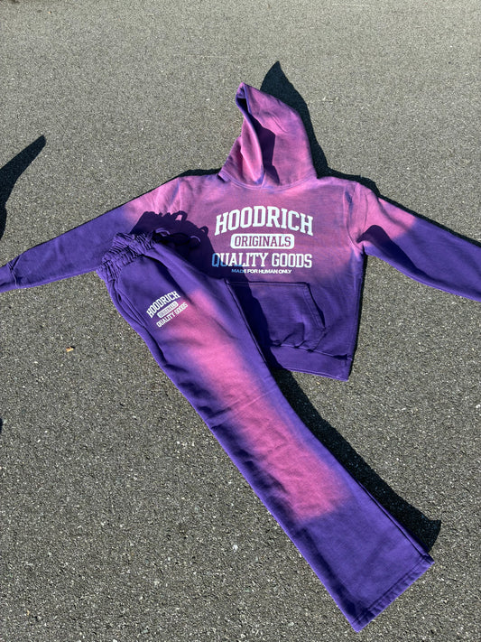 Purple “Quality Goods” Stacked Set