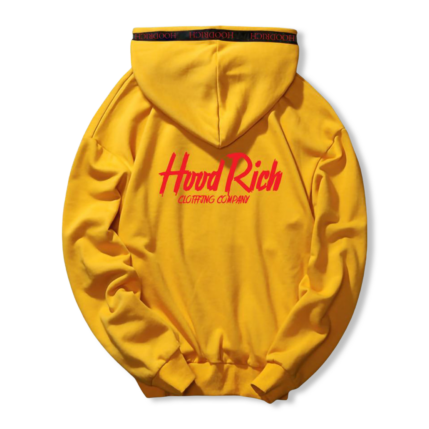 New HoodRich Yellow And Red Hoodie