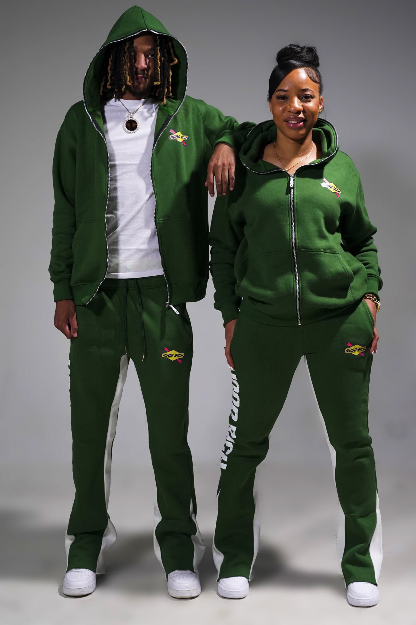 Green Gas Station Flare Sets