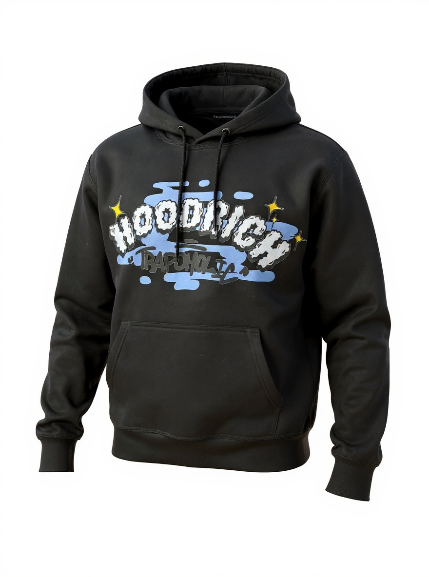 “Bubble” Pull-Over Hoodie