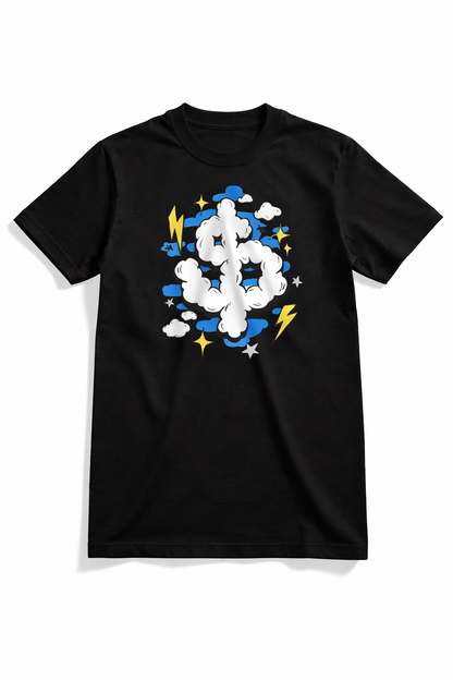 Dollar Sigh T-Shirt In Black