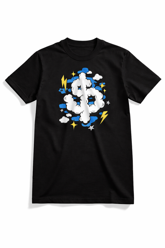 Dollar Sigh T-Shirt In Black