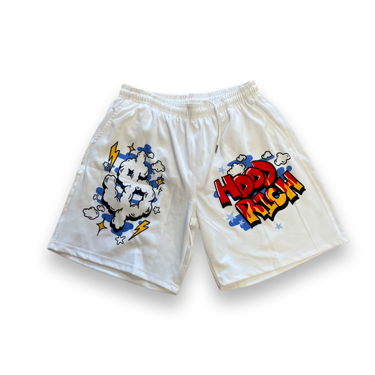 White Skyami Swim Trunks