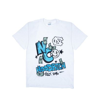 White NC HoodRich Short Set