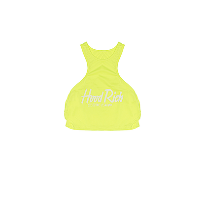 Yellow Womens Stacked Tracksuit