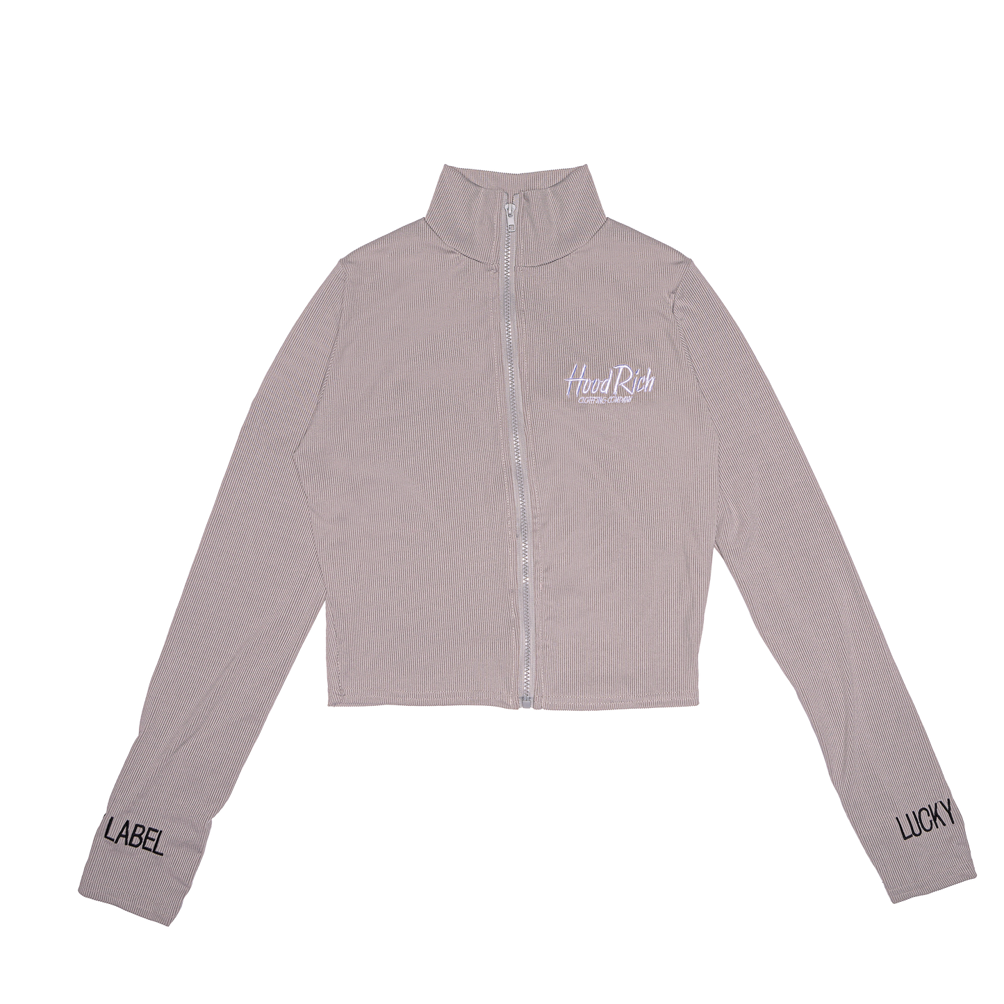 Grey “Lucky” HoodRich Outfits