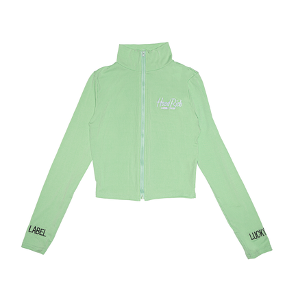 Green “Lucky” HoodRich Outfit