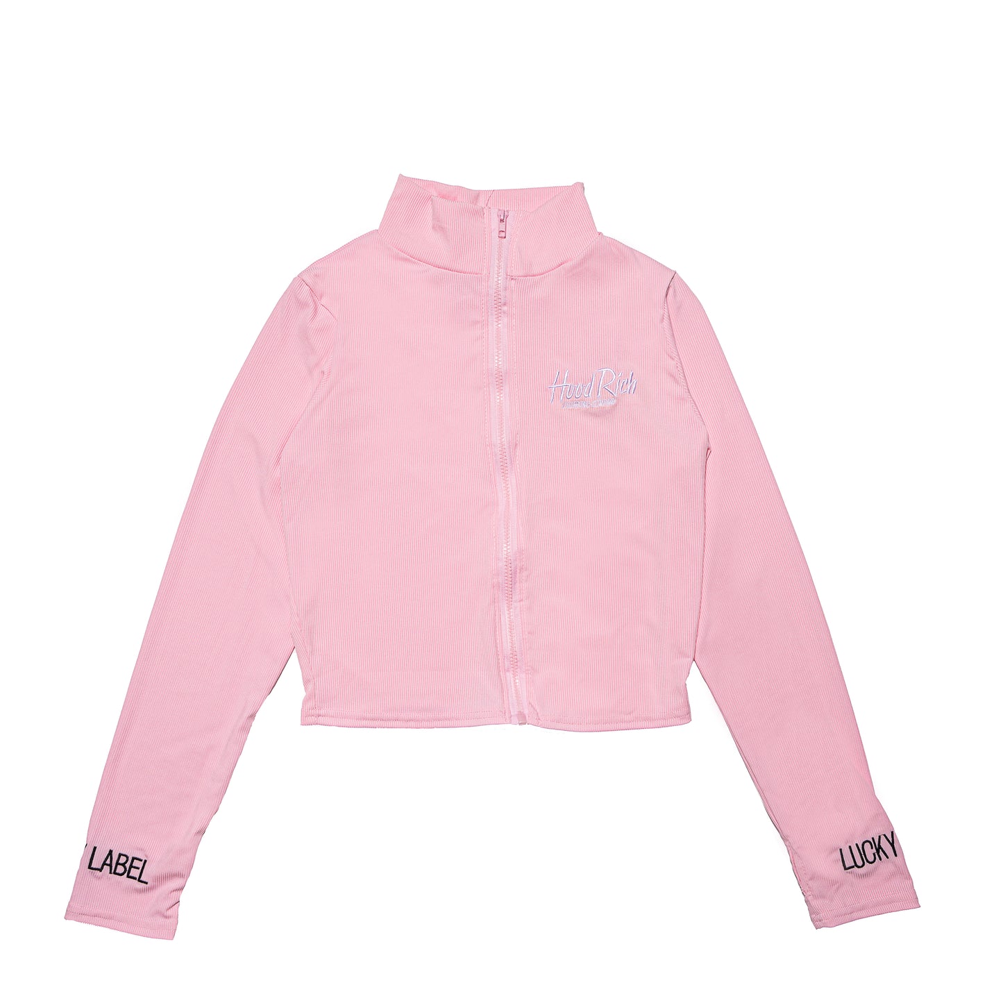 Pink “Lucky” HoodRich Outfit