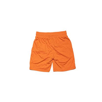 Orange Trapoholic Tshirt Shorts Set