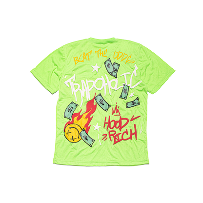 Green Trapoholic Shirt & Shorts Set
