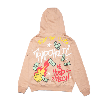 Tan Trapoholics Hoodie & Pants Tracksuit