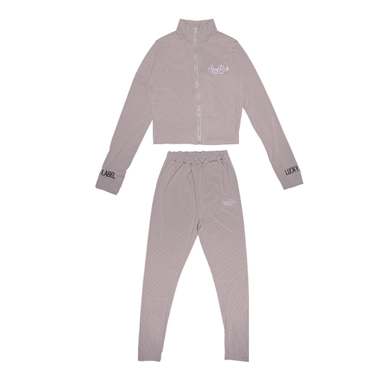 Grey “Lucky” HoodRich Outfits