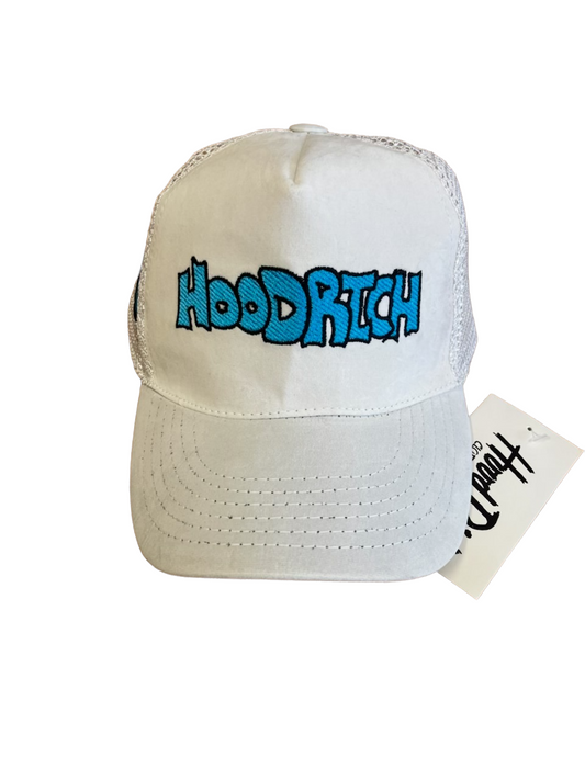 White NC Hoodrich Trucker Hat