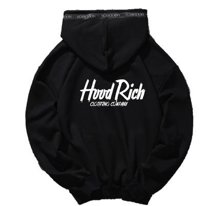 New Black And White HoodRich Hoodie