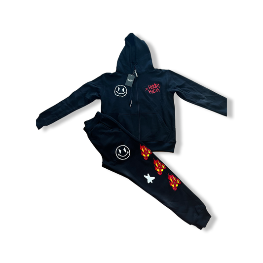 Hawks Black Tracksuits